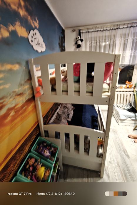 Łóżko piętrowe Kubuś