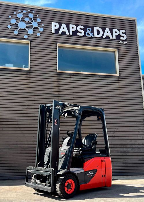 Empilhador elétrico Linde E14 (1400 kg) - 2018