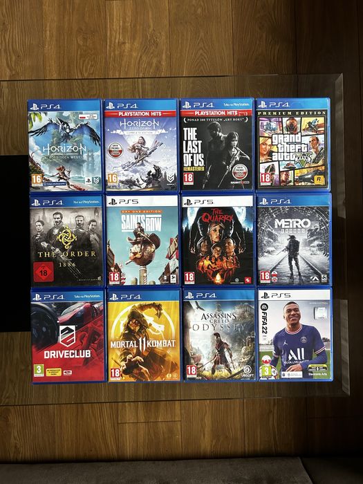 Gry Playstation 5/4 (WYMIANA)