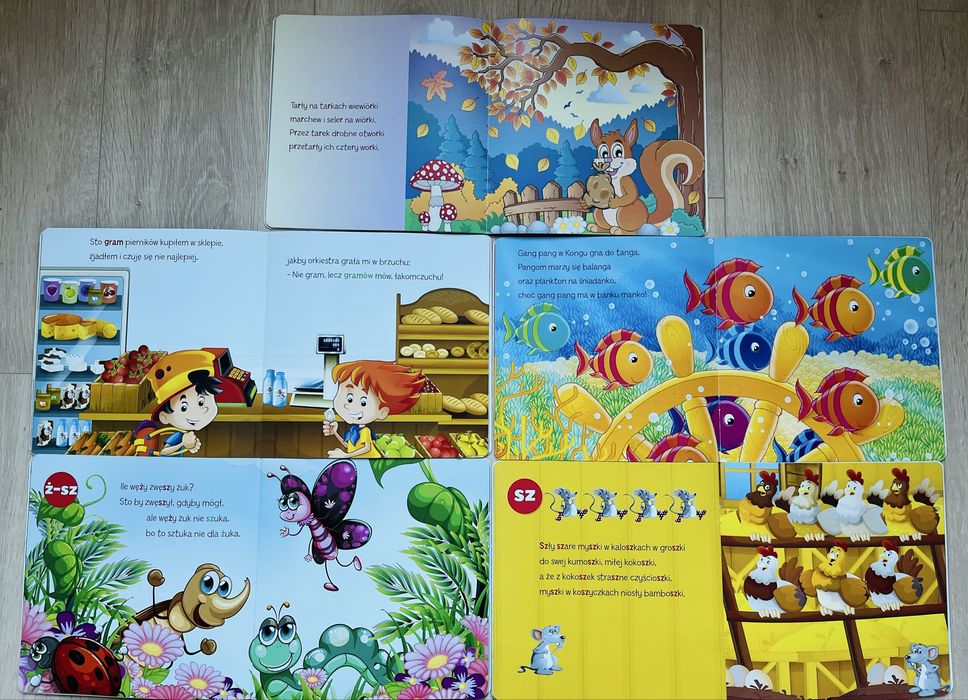 Książeczki eduk do ćwiczenia języka i wymowy „Szeleszczące wierszyki”