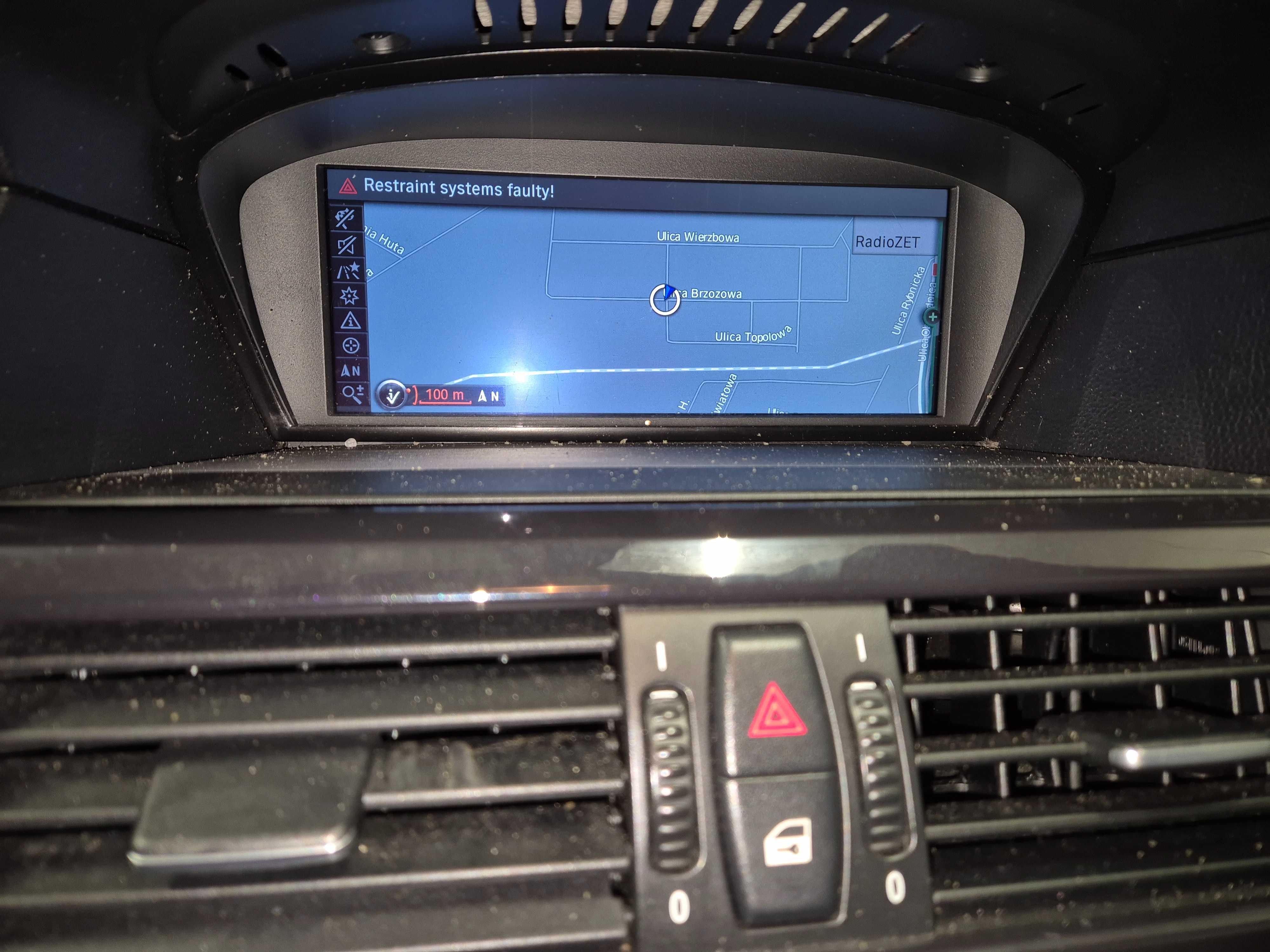 BMW e60 zestaw CIC radio wyświetlacz idrive nawigacja 09rok