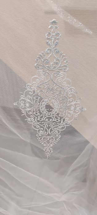 Firanki 3 sztuki białe