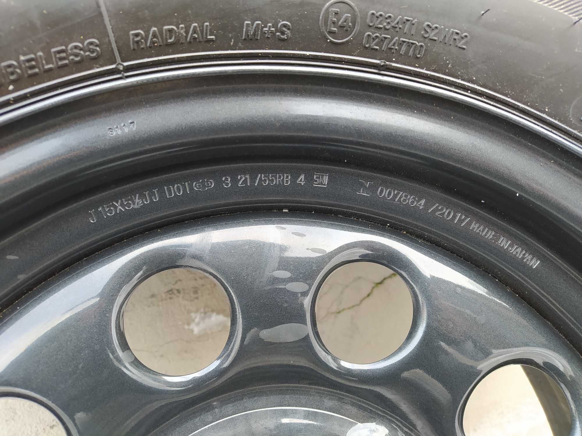 Koła stalowe 15 Suzuki Jimny, NOWE, 2021 rok, 195/80R15 Bridgestone