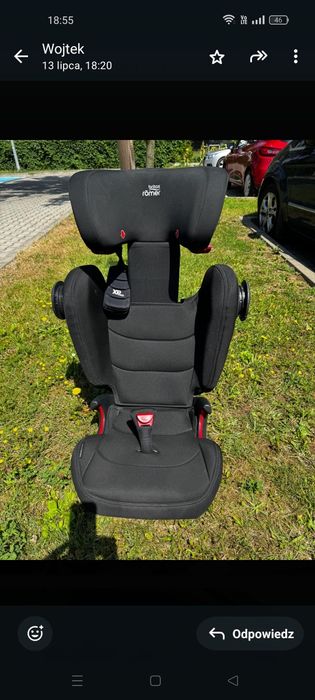Fotelik samochodowy Britax- Romer Kidfix III 15-36 kg