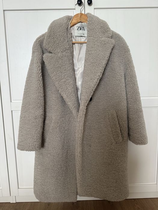 Zara шубка зі щтучного хутра , М-ка