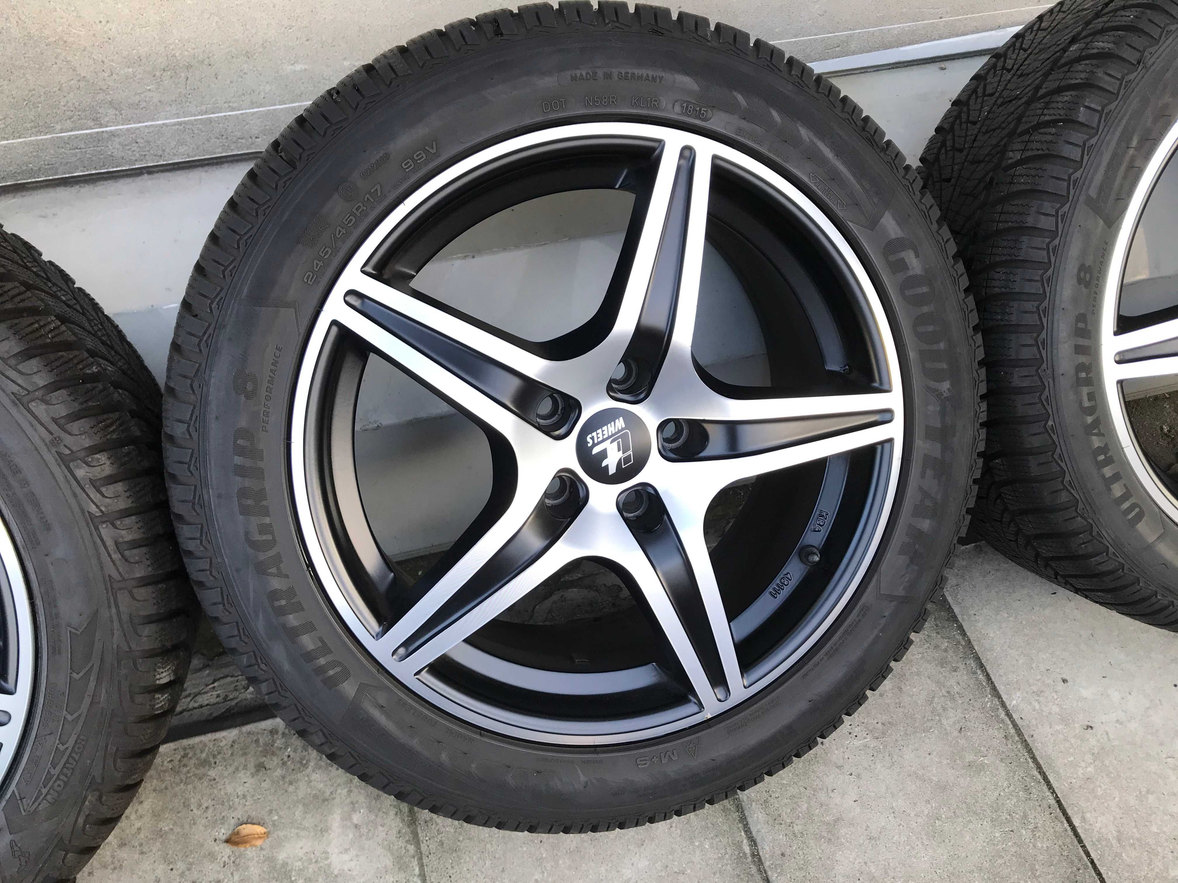 Koła zimowe Mercedes E CLS W211 W212 W219 W207 7,5Jx17 ET47 5x112 tpms