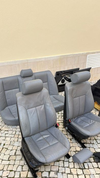 Bancos completos ,forras das portas em pele para BMW525TDS a39 conjunt