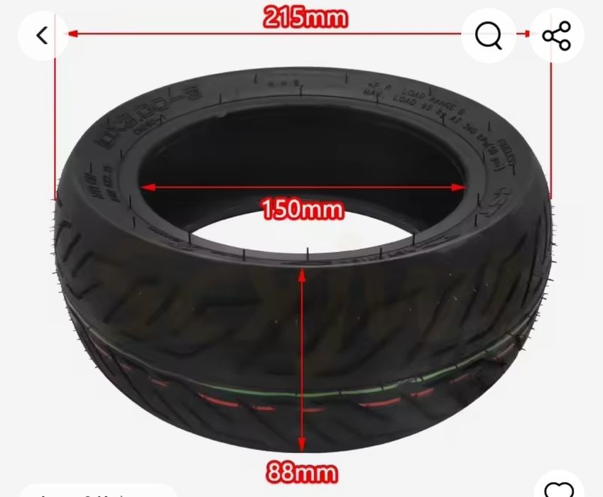 pneu escuter elétrica cst 10.300-6 novo! € 15 euros