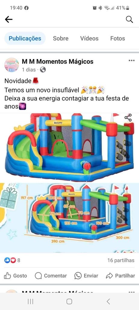 Aluguer insufláveis