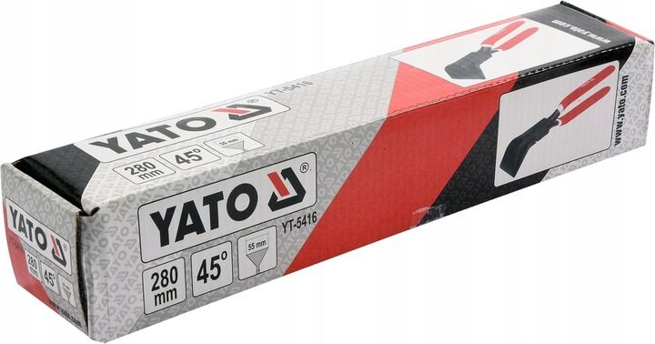 Yato Yt-5416 Dekarskie Szczypce Kleszcze Do Gięcia Blach 280mm Odgięte