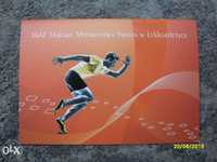 IAAF - Arkusz FI * 4511 - Halowe MŚ w Lekkoatletyce - Folder + FDC