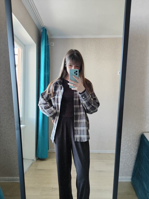 Сорочка в клітинку