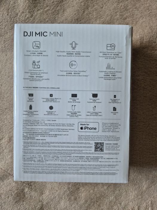 Мікрофонна радіосистема DJI Mic Mini