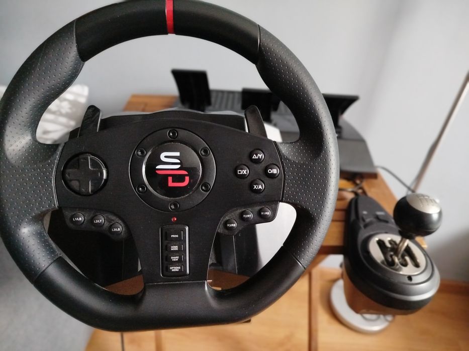 SUBSONIC Superdrive GS650-X kierownica, skrzynia biegów, 3 pedały, PS,