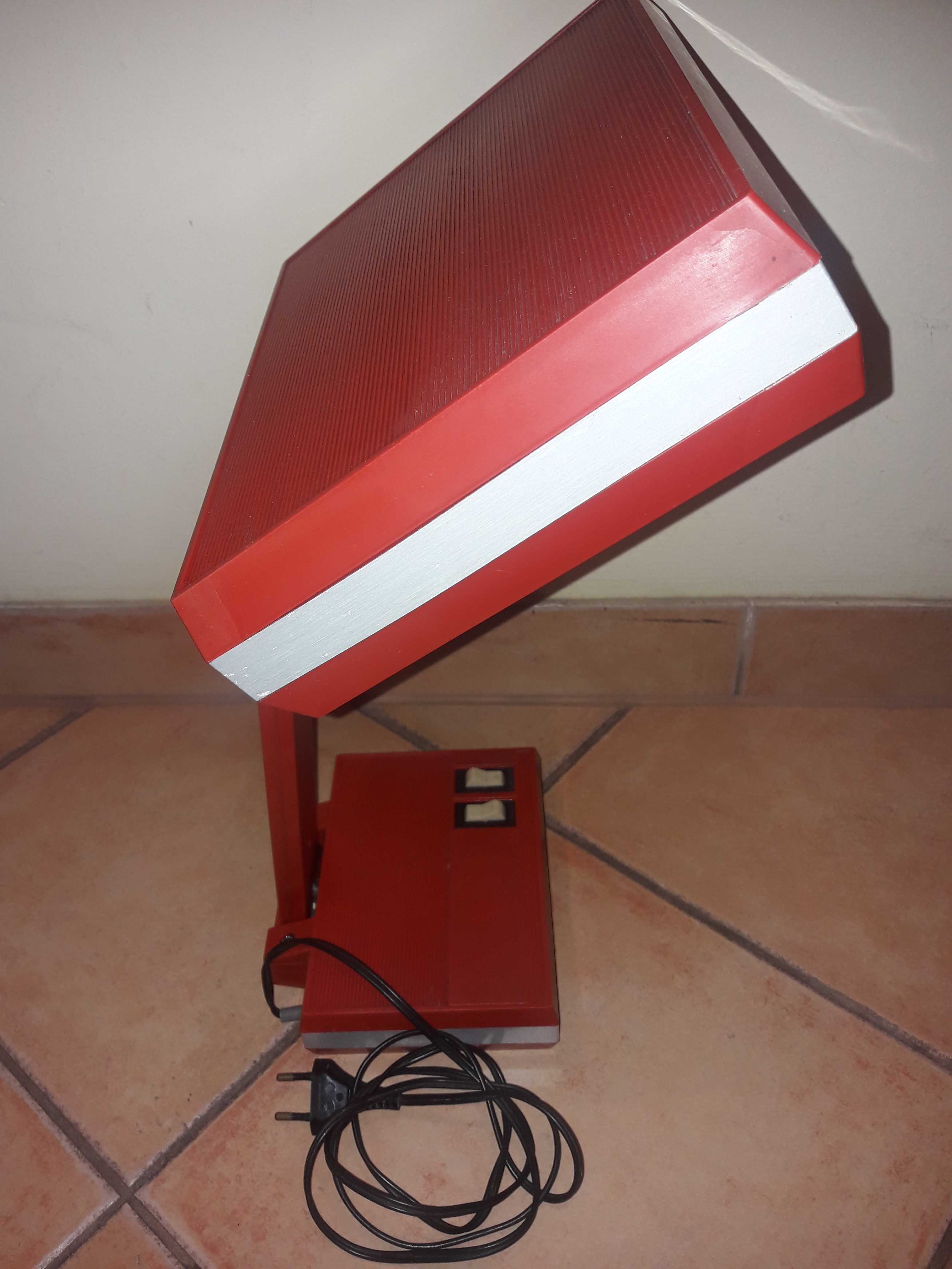 Stara  lampa biurkowa Vintage z PRLu- FSOiUT Pułtusk 27.B.005