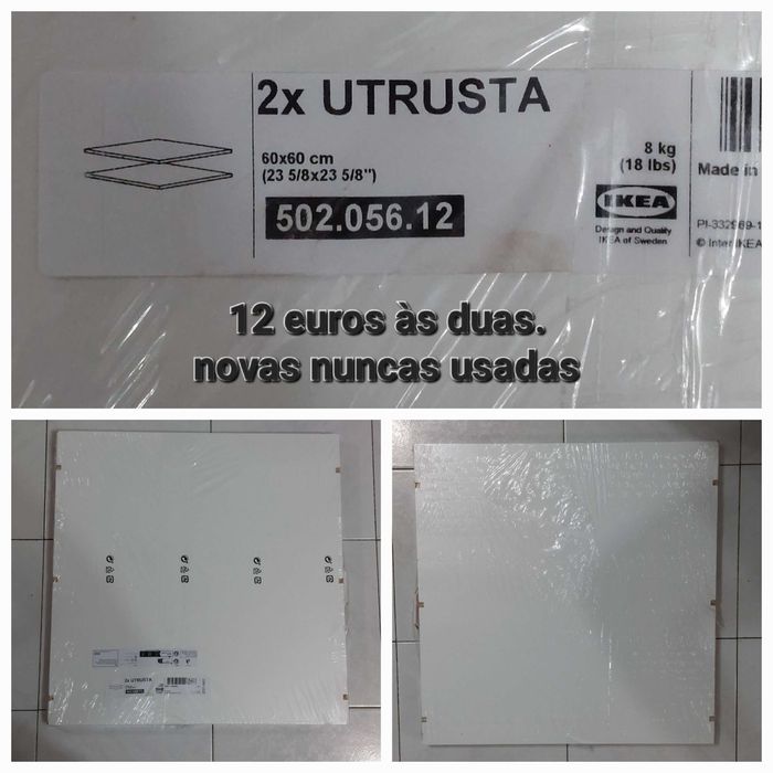 Prateleiras IKEA Utrusta HJÄLPA Novas