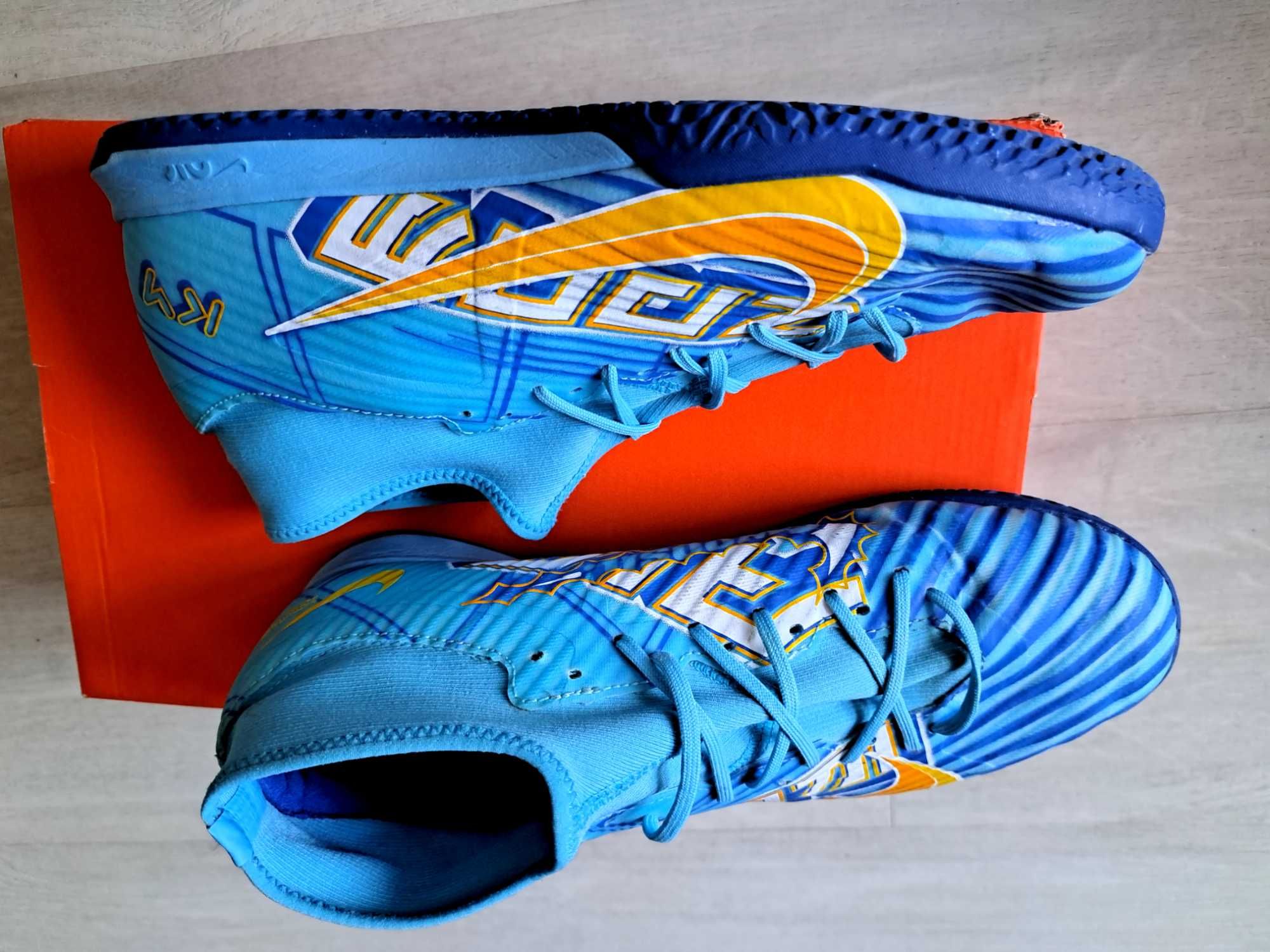 Halówki Nike Zoom Mercurial Superfly 9 Academy KM IC - Niebieski