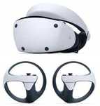 Zadbane GOGLE SONY PLAYSTATION VR2 PS5 + kontrolery + słuchawki