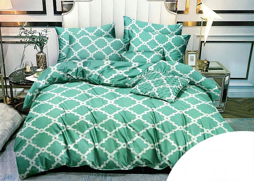 Pościel 200x220 Komplet 3 części Bawełna Satynowa Dalwin 778