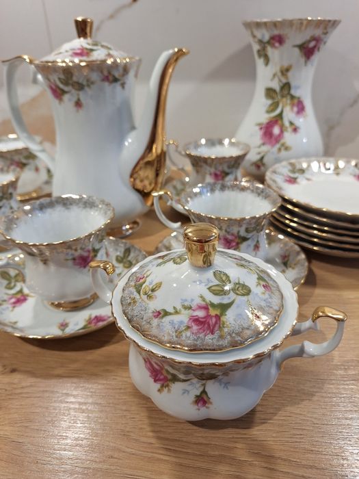 Porcelanowy zestaw kawowy Iwona z Chodzieży