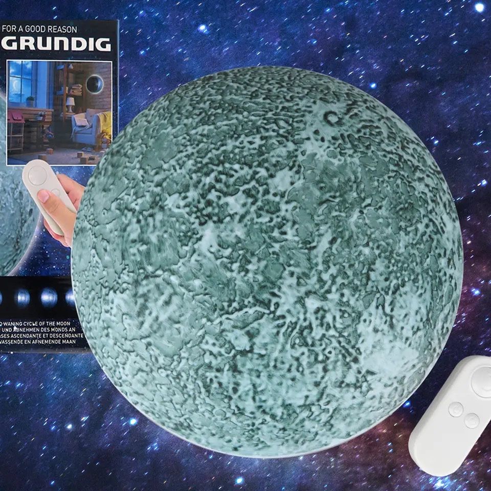 Lampa nocna księżyc grundig