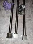 Varões inox 2 tamanhos diferentes