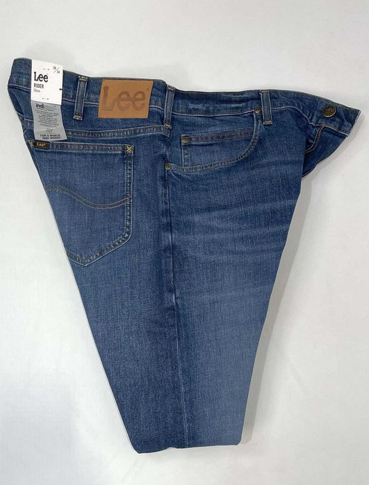 Spodnie męskie jeansy Lee Rider Worn From Raw W38 L34