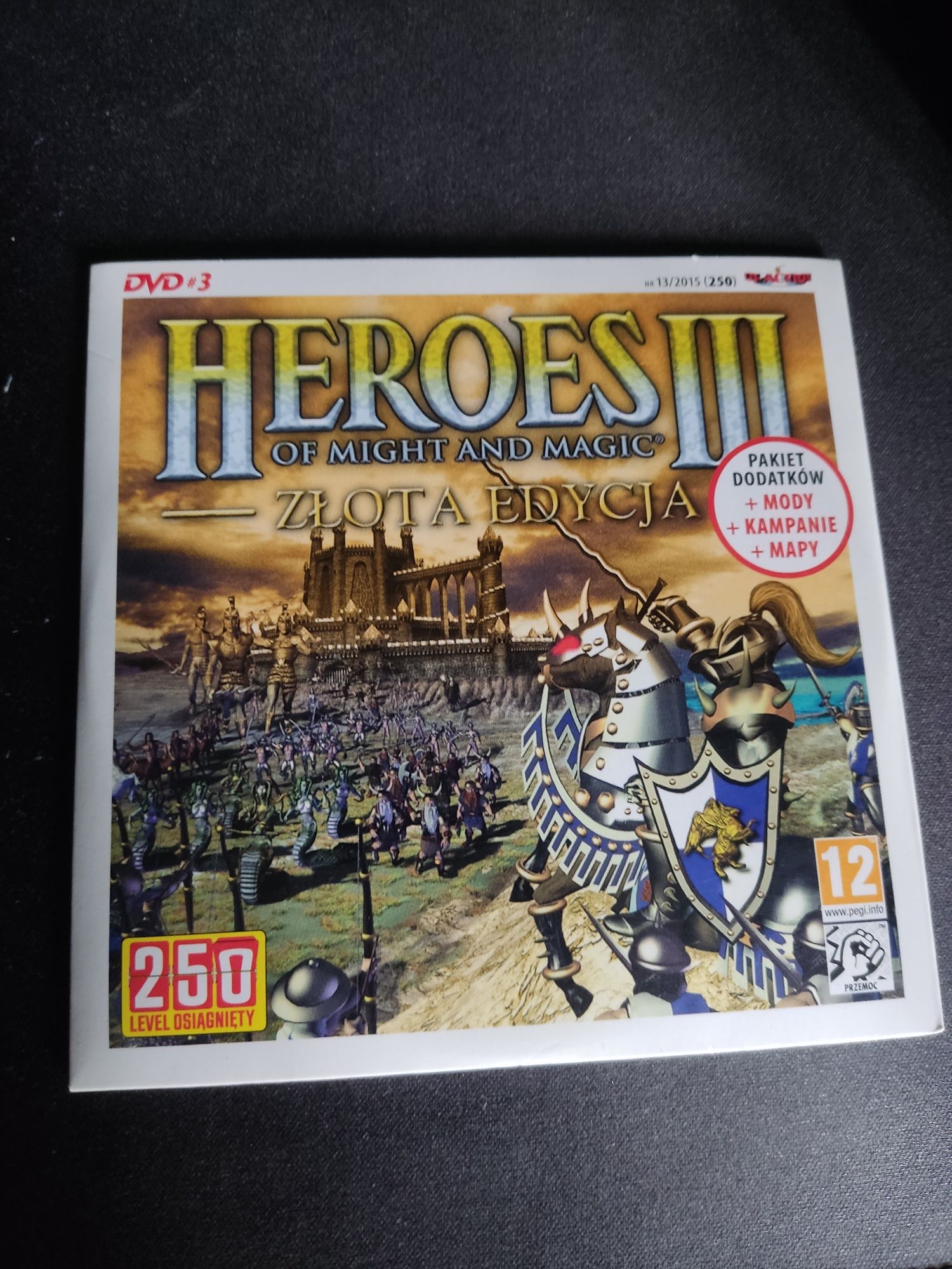 Heroes III złota edycja PC CD action 250