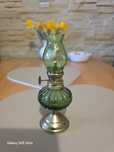 Lampa naftowa zielona