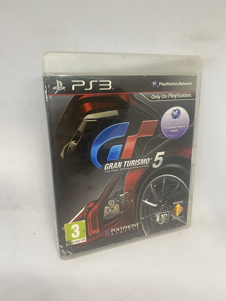 Gra Gran Turismo 5 PS3 Sony Play Station 3 ps3 pudełkowa wyścigowa
