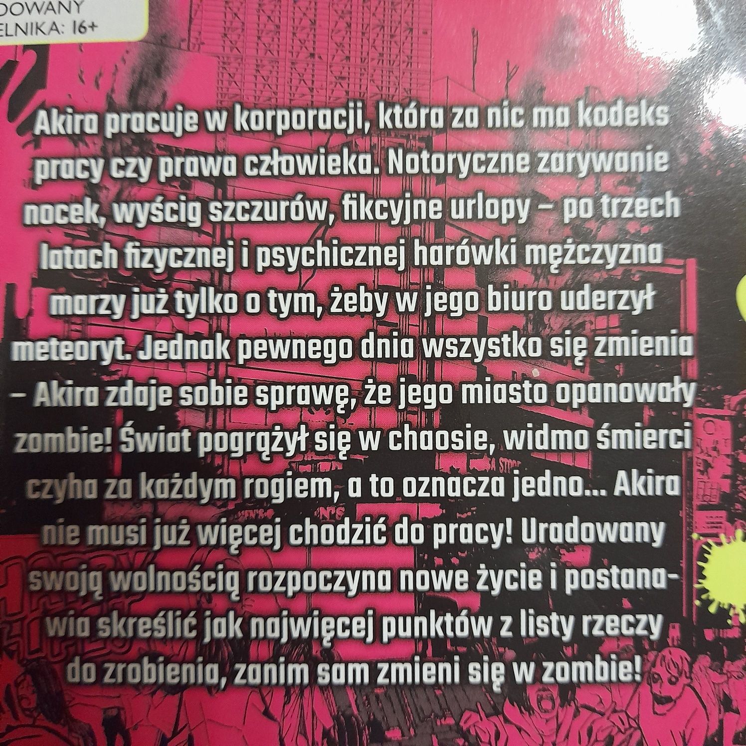 100 rzeczy do zrobienia zanim zostanę Zombie manga