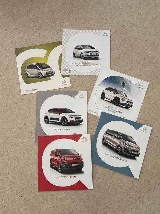 Catálogos Citroën - Vários Modelos