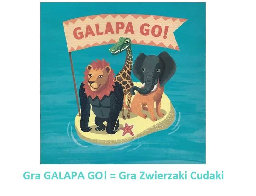 GALAPA GO! (pol. Zwierzaki cudaki) - gra karciana