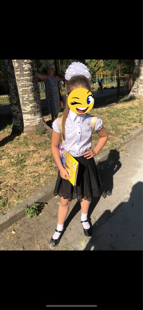 Школьная блузка на девочку