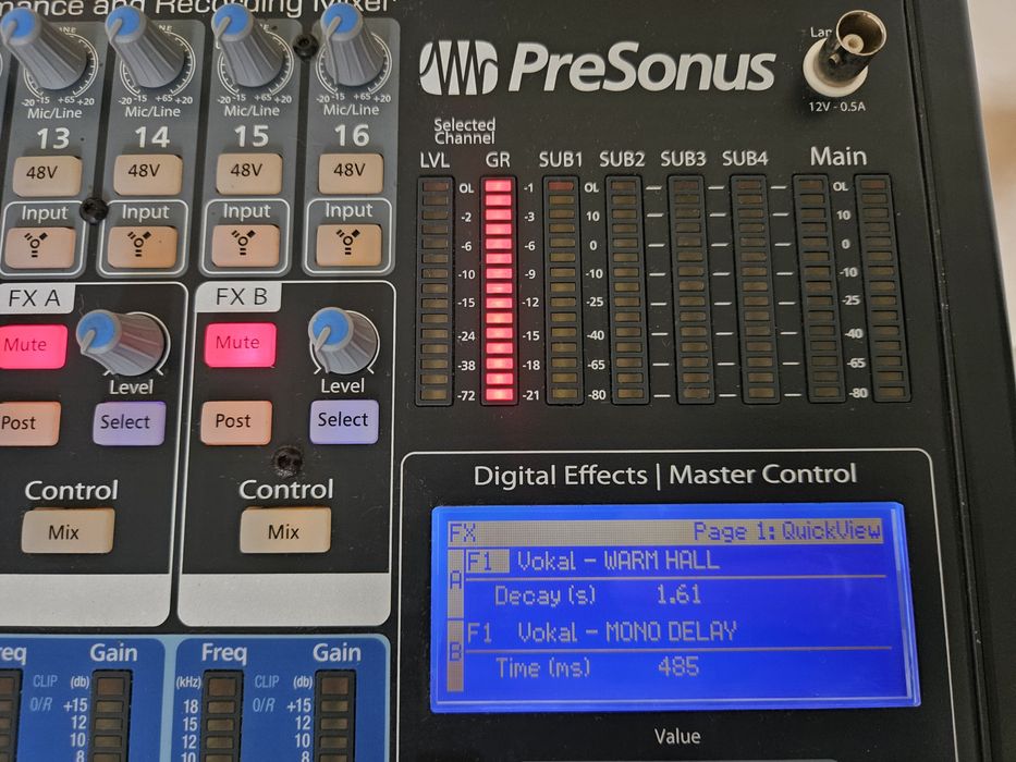 Цифровий мікшерний пульт PRESONUS StudioLive 16.4.2