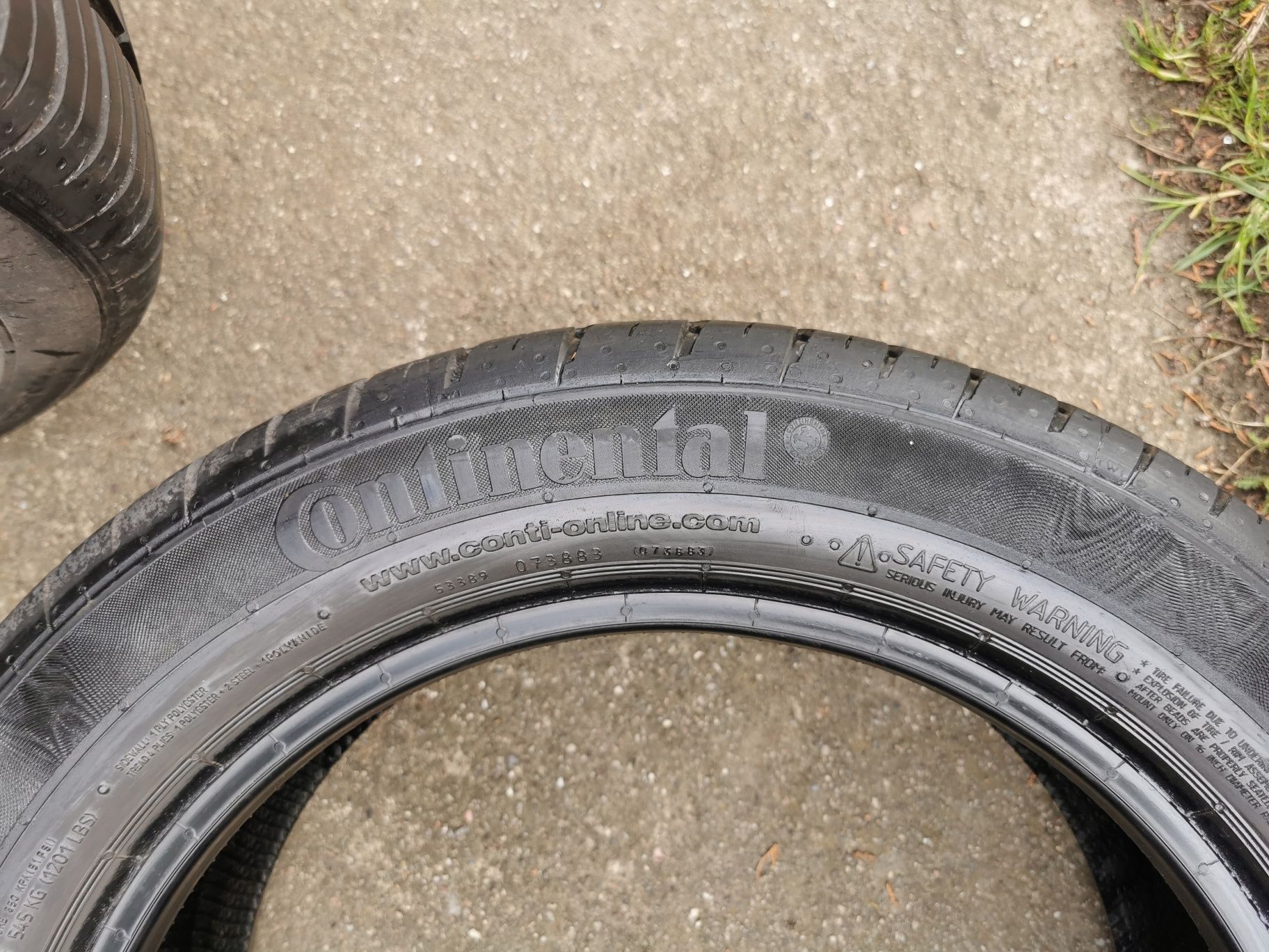 Opony 195/55r16 continental