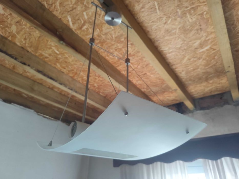 Conjunto de 2 candeeiros de teto