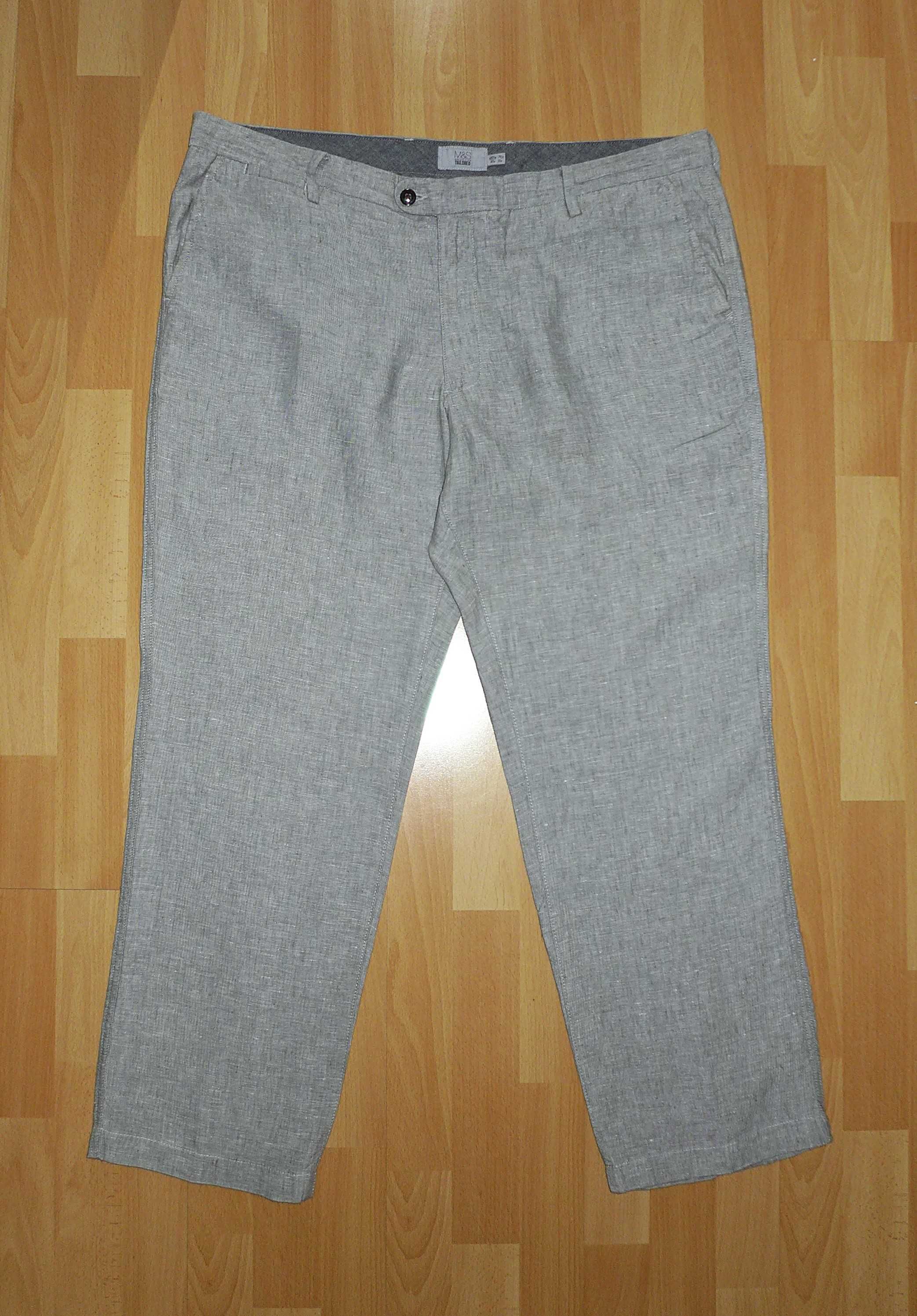 M&S - Lniane spodnie XL/XXL