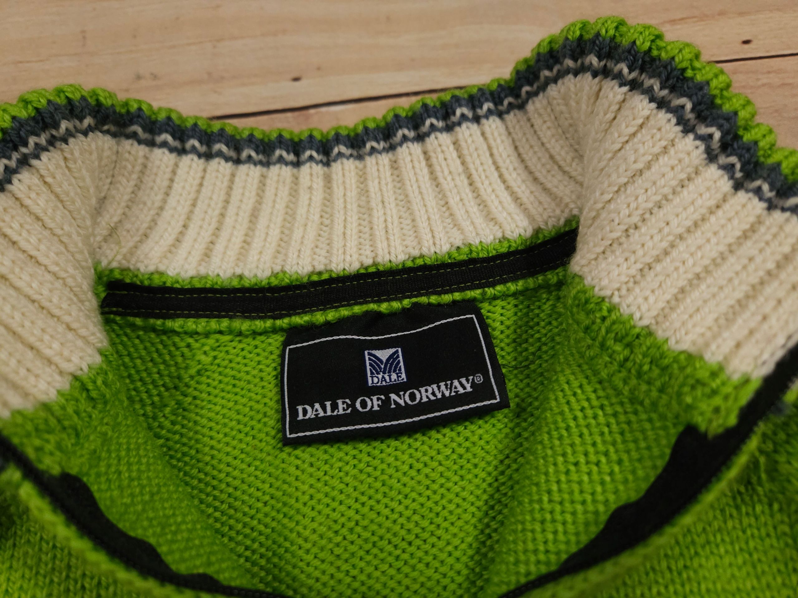 DALE Of Norway Sweter Damski Half Zip Dale Sport Wełniany r. S