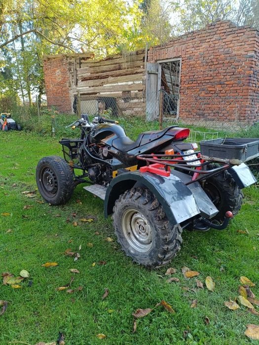 Quad z silnikiem Suzuki 600