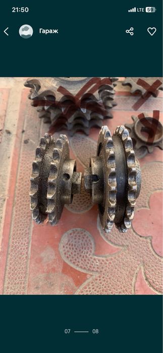 Заводной сектор КПП ИЖ  СССР