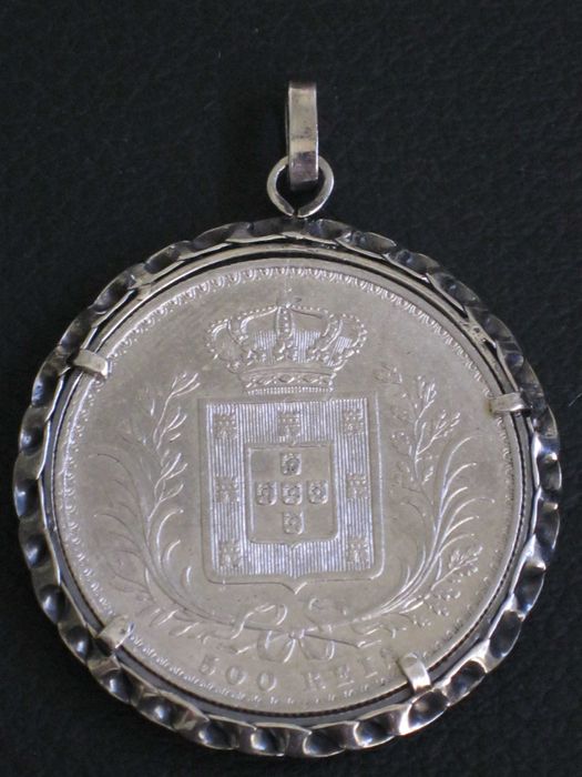 Aro Artesanal em Prata Lei 835. para Moedas Antigas
