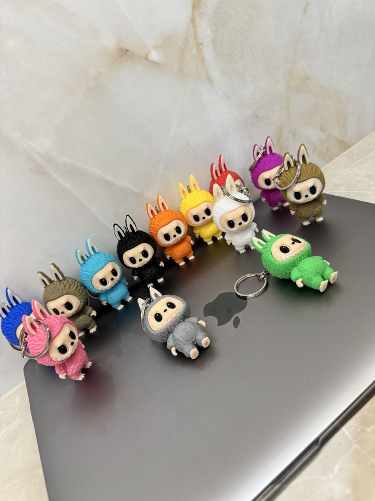 Брелки лабубу labyby keychain 3d друк 3д принтер фігурки опт