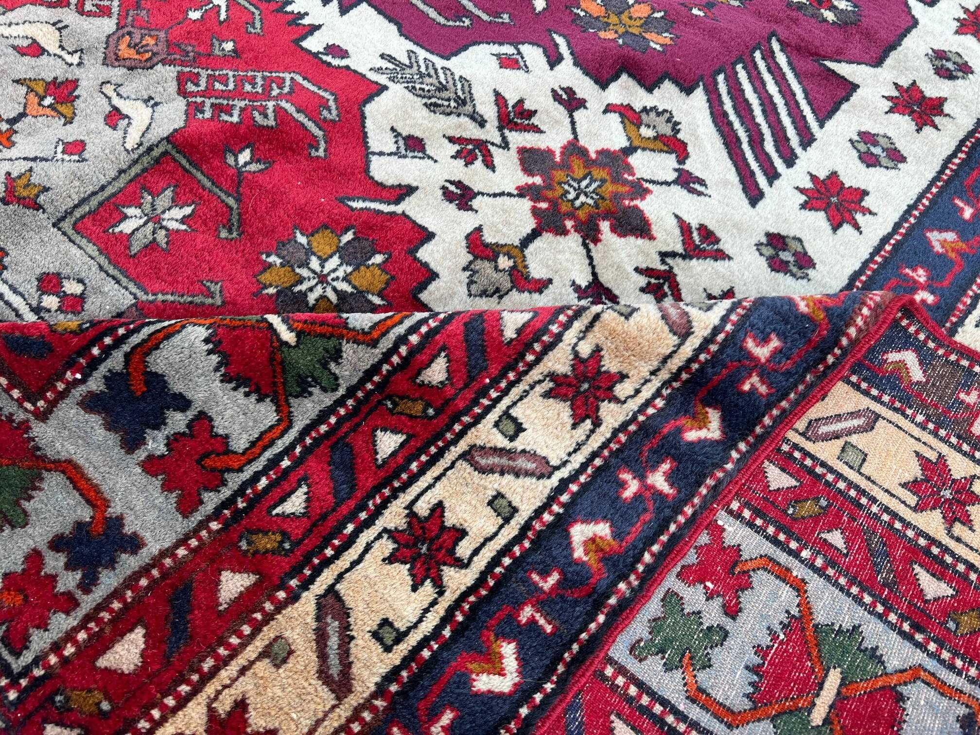 Idealny dywan ręcznie tkany kaszmirowy  KAZAK 300x210 galeria 28 tys