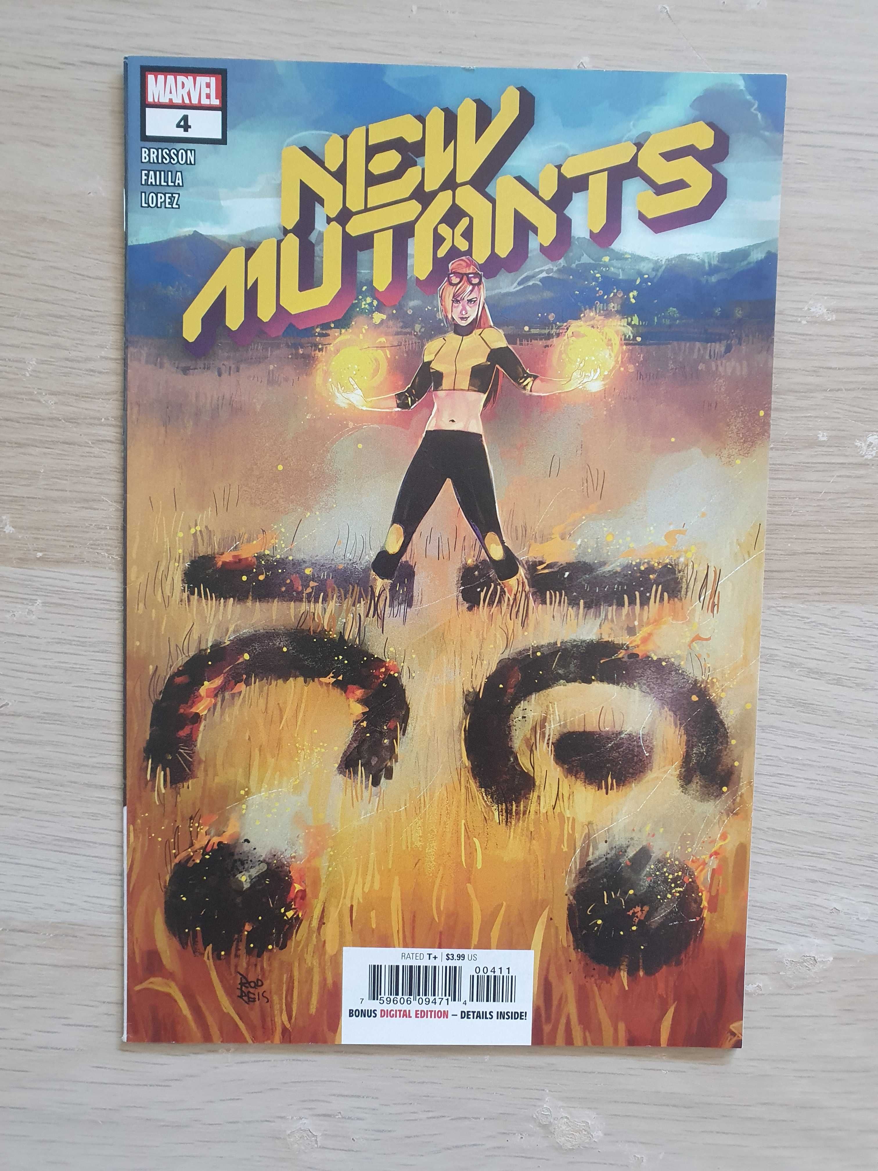 New Mutants: 4; New Mutants vol 4: 4, 10 (2020)  Brisson/Failla (ZM67)
