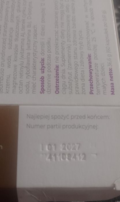 Kerabione włosy i paznokcie