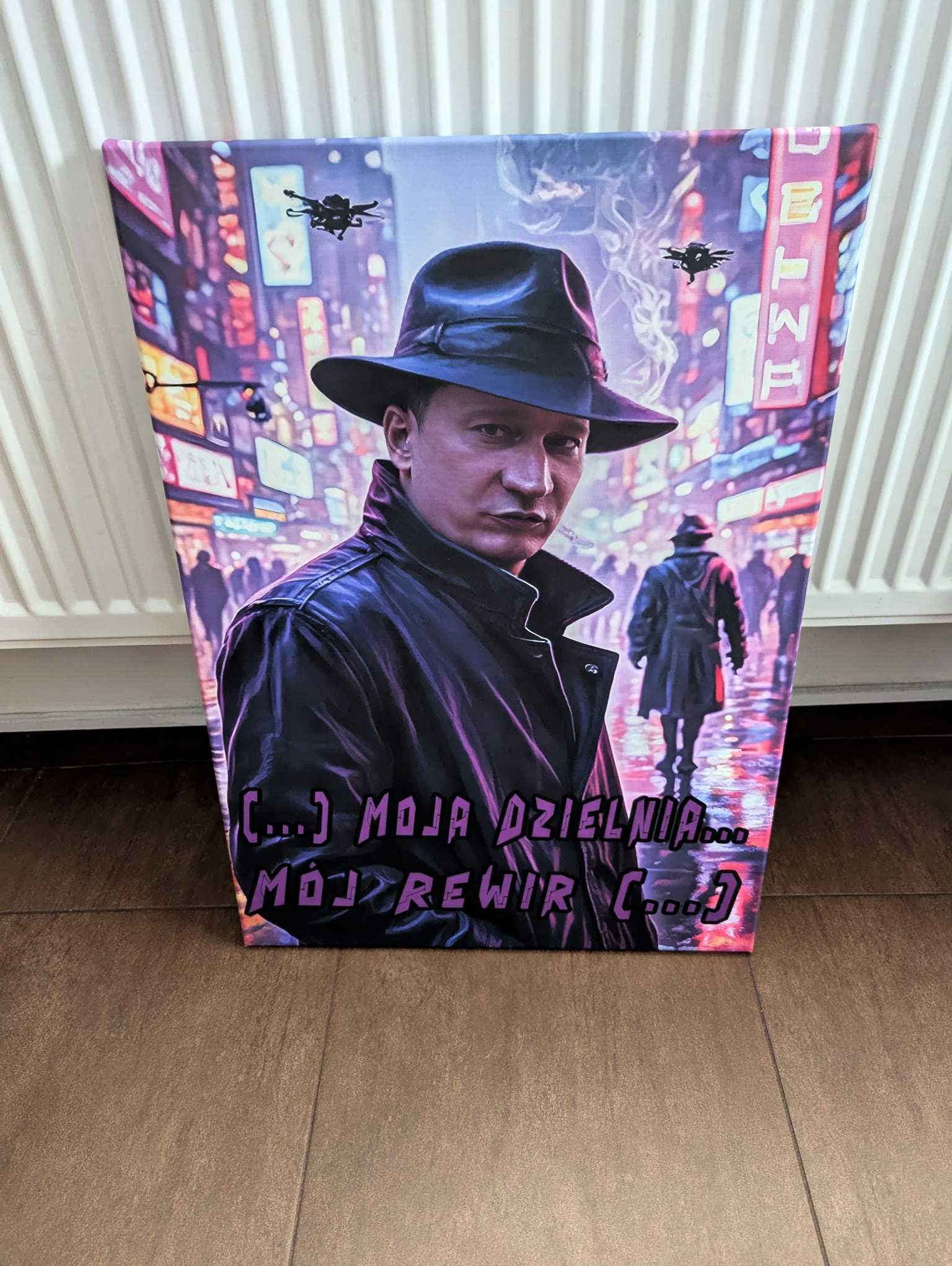Portret Personalizowany na Płótnie 50x70 Bawełna 360g