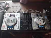 Demon s-3500 X2 plus mixer sprzęt DJ