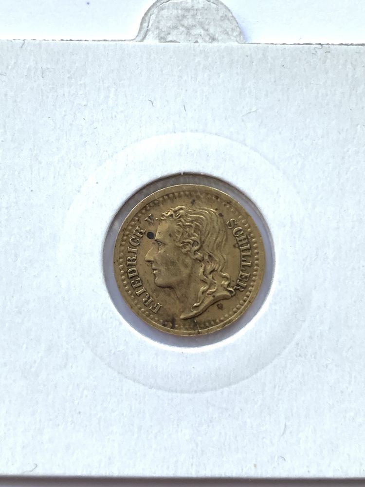 Spiel marke Niemcy moneta kasyno Friedrich V Schiller