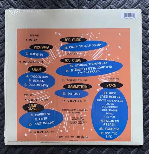 Various ‎– Family Values Tour '98, Korn, Rammstein, Yellow Translucent